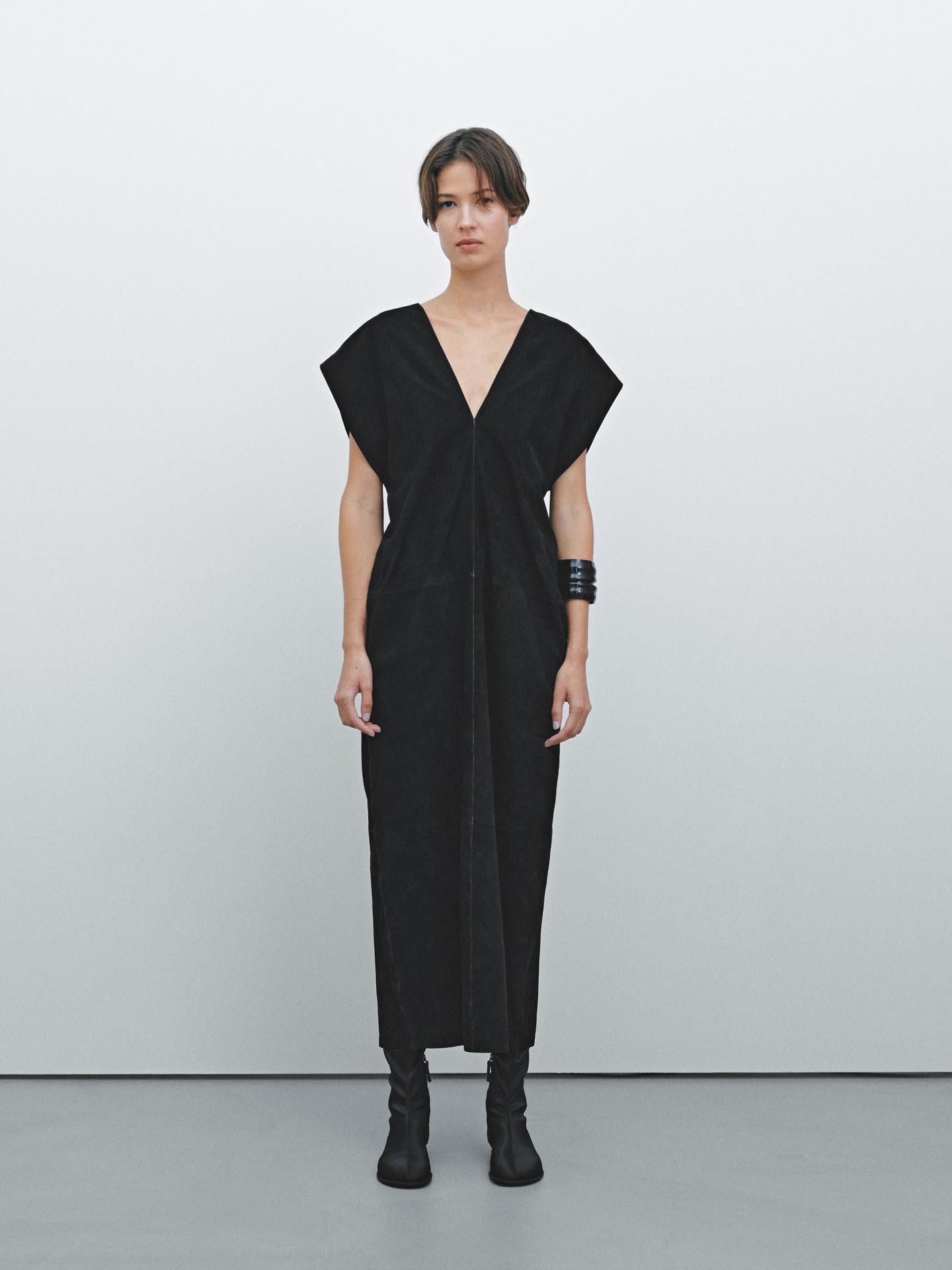 Camur&ccedil;a, Croute e Franjas: Tend&ecirc;ncias e Cuidados vestido massimo dutti