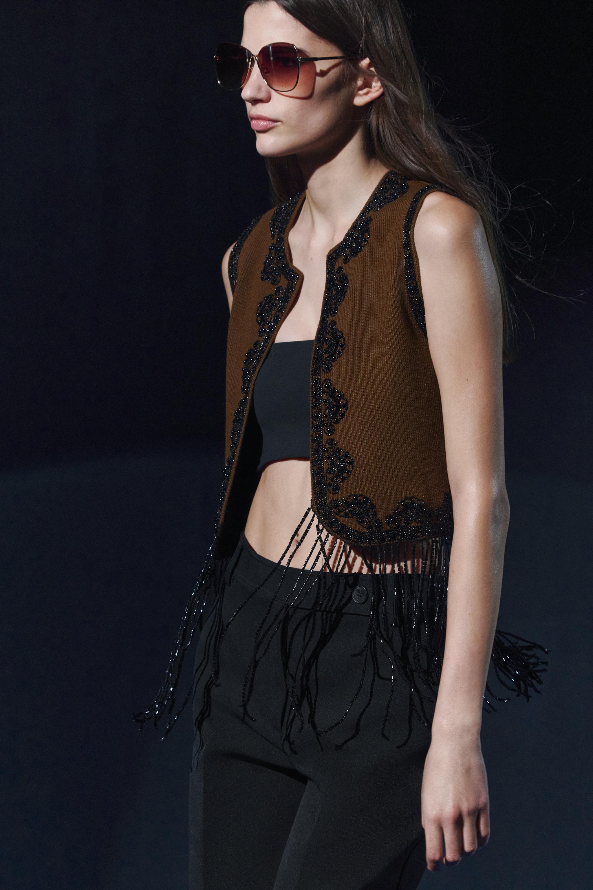 Camur&ccedil;a, Croute e Franjas: Tend&ecirc;ncias e Cuidados colete zara