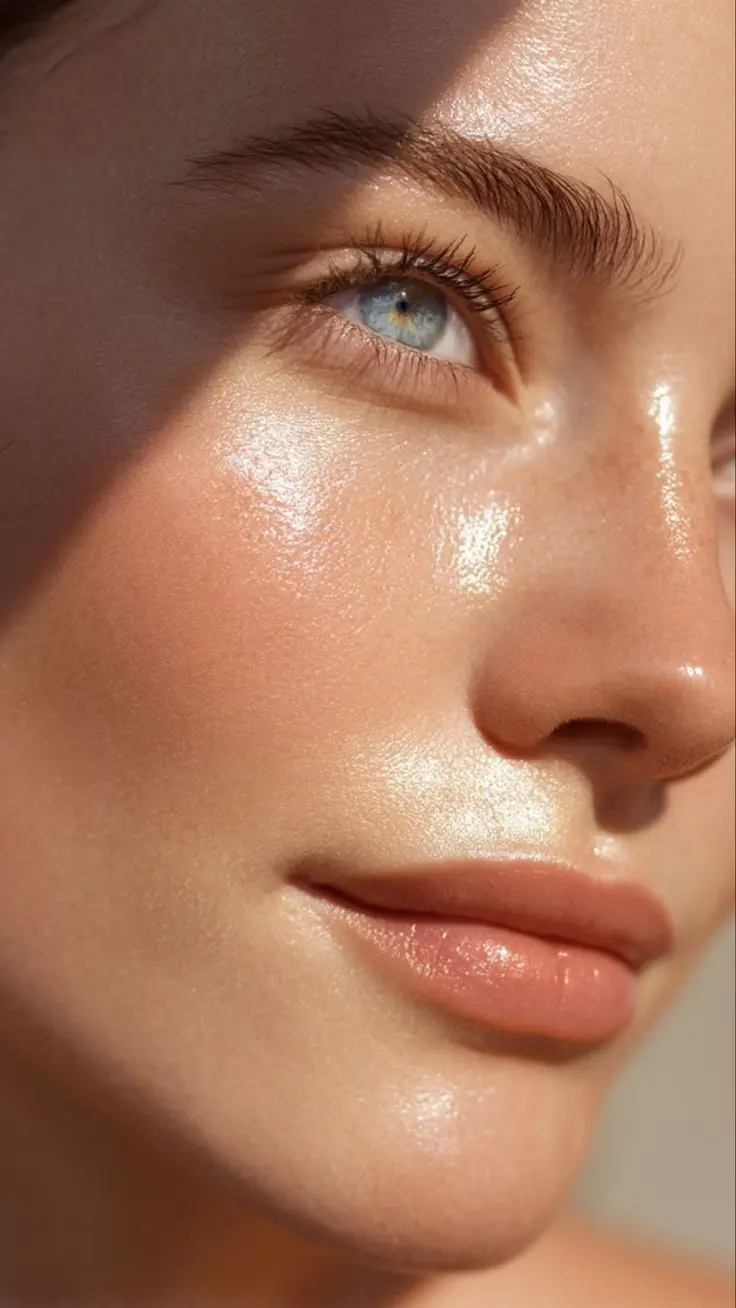 glass skin girl beauty routine