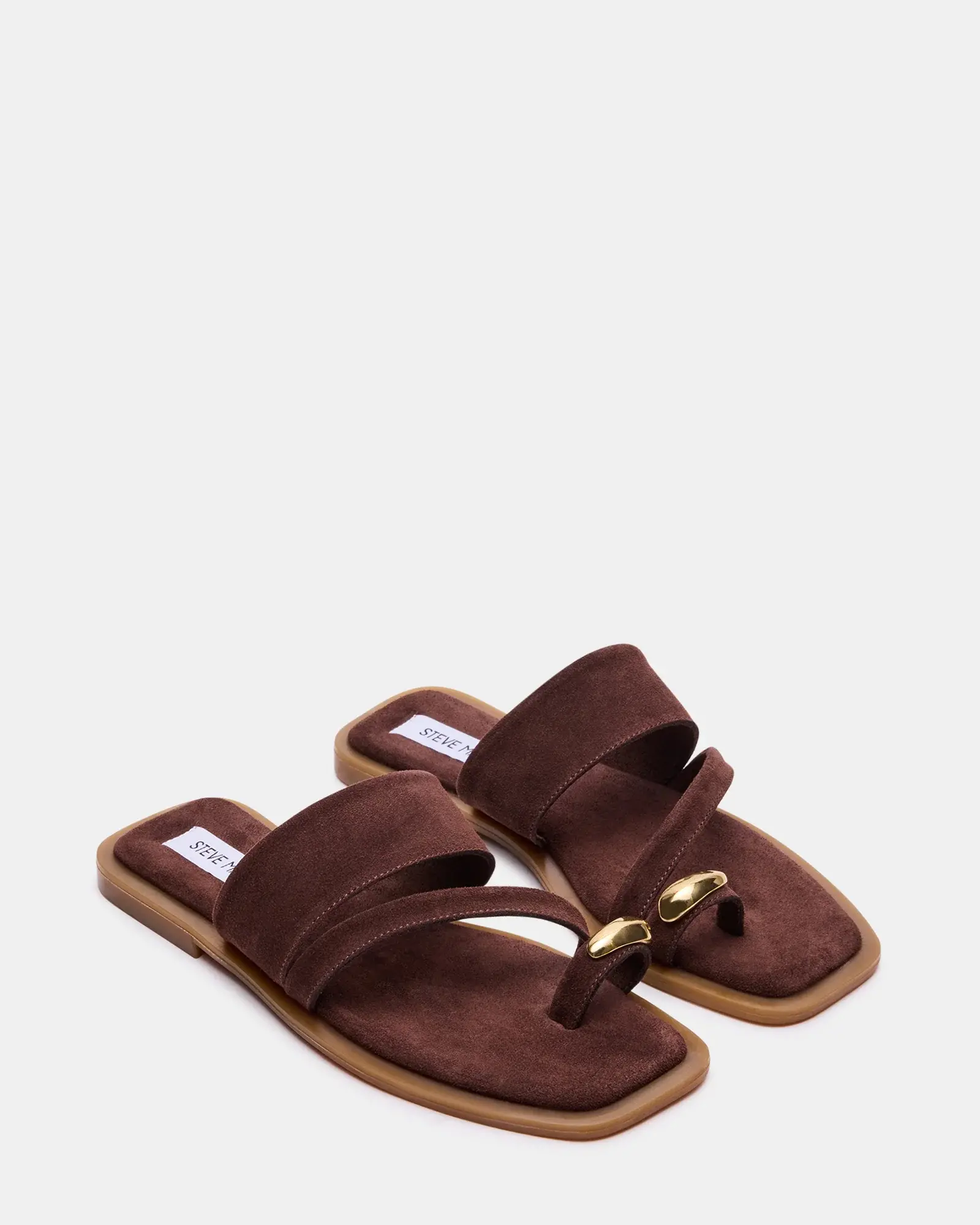 mamacita ELLAINA BROWN SUEDE steve madden