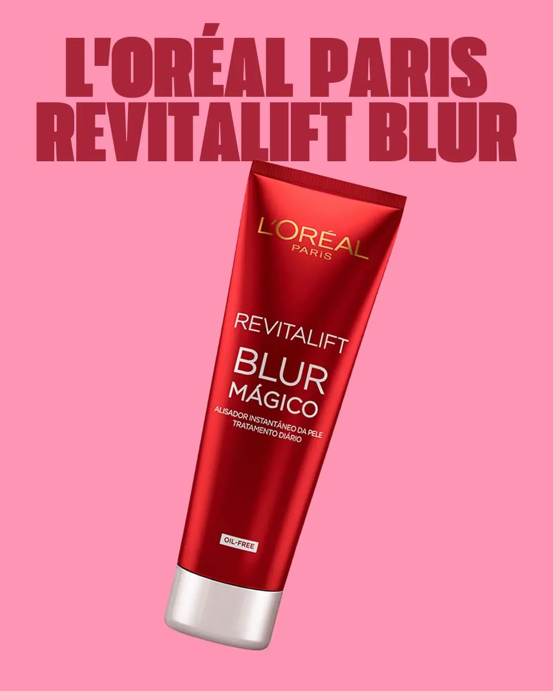 L'OR&Eacute;AL PARIS REVITALIFT BLUR  Este primer suaviza a pele e disfar&ccedil;a os sinais de cansa&ccedil;o antes da maquilhagem.