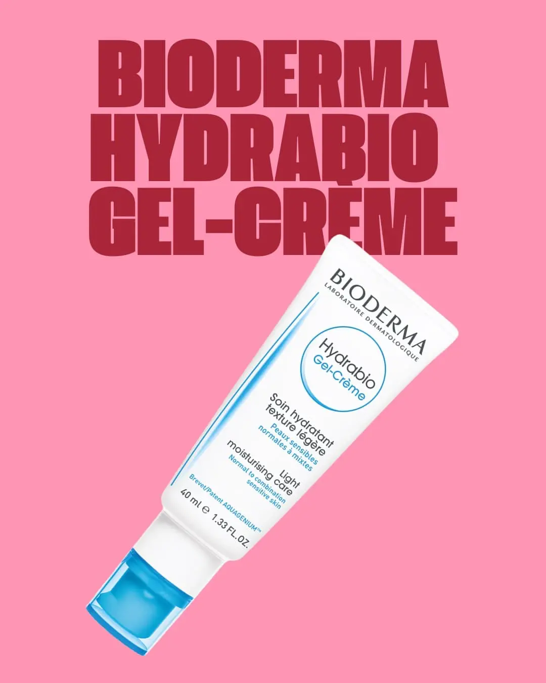 BIODERMA HYDRABIO GEL-CR&Egrave;ME  Leve, de r&aacute;pida absor&ccedil;&atilde;o e ideal para disfar&ccedil;ar os sinais de cansa&ccedil;o sem pesar.