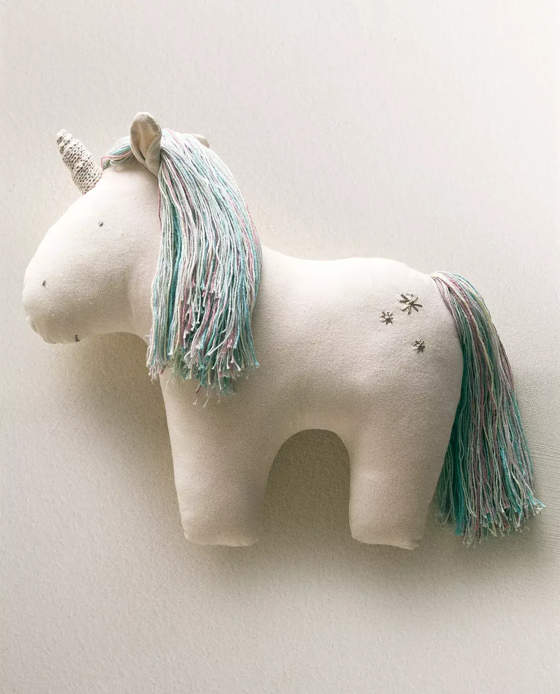 capa de edredão infantil Zara Home My Little Pony em algodão lavado de 200 fios com padrão de corações e personagens almofada unicornio